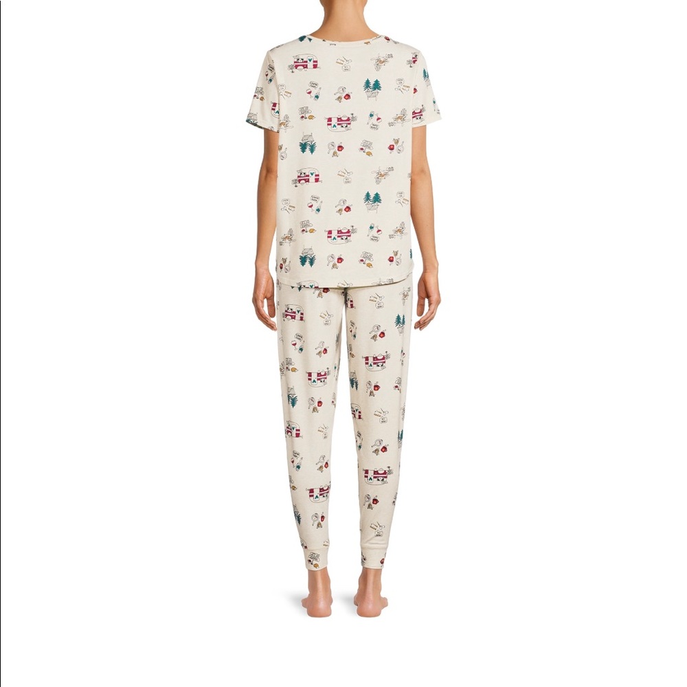 Womens 2pc camping pajama lounge set nwt - Picture 3 of 15